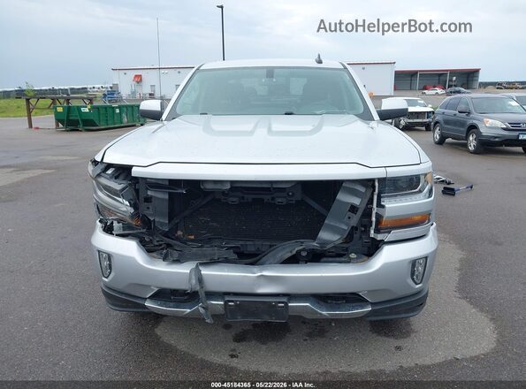 3GCUKRECXGG335016 2016 CHEVROLET SILVERADO Silver Front view