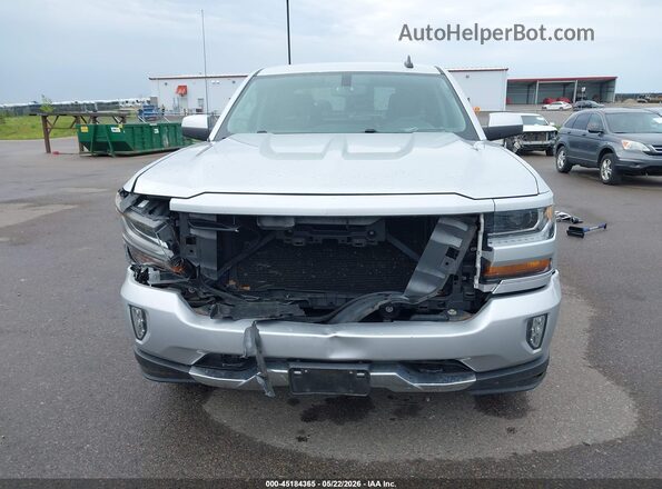 3GCUKRECXGG335016 2016 CHEVROLET SILVERADO Silver Rear interior view
