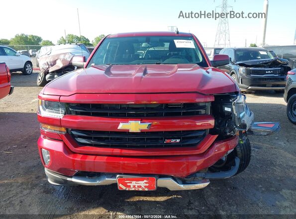 3GCUKRECXJG397247 2018 CHEVROLET SILVERADO Красный 