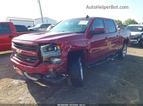 3GCUKRECXJG397247 2018 CHEVROLET SILVERADO Красный 
