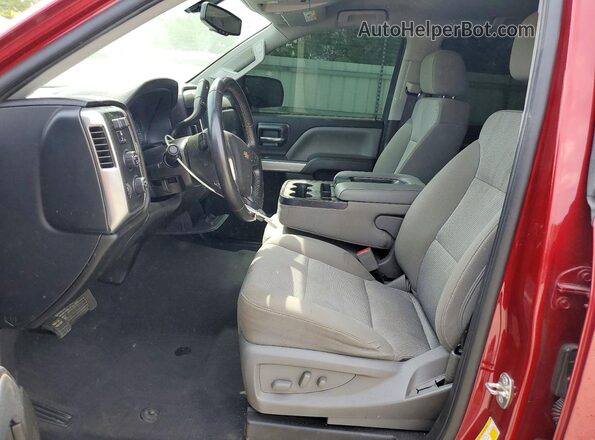3GCUKRECXJG580972 2018 CHEVROLET SILVERADO Burgundy Front interior view