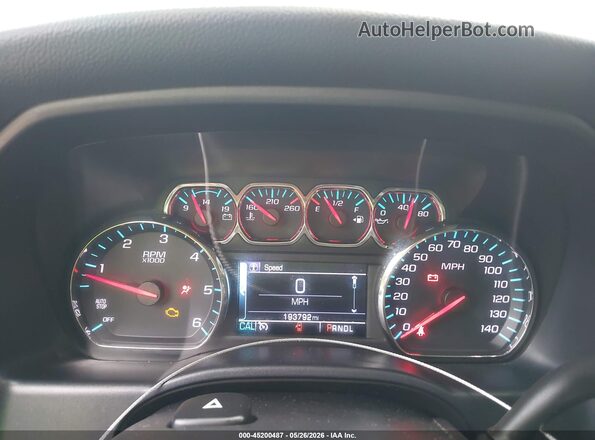 3GCUKRER0JG414626 2018 CHEVROLET SILVERADO Red Rear seats view