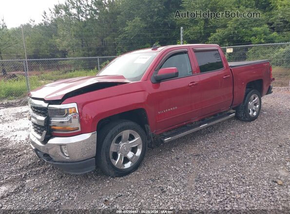 3GCUKRER0JG414626 2018 CHEVROLET SILVERADO Red Front left