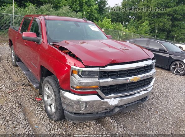 3GCUKRER0JG414626 2018 CHEVROLET SILVERADO Red Front view