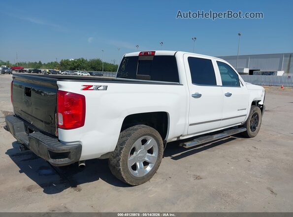 3GCUKSEC0JG193306 2018 CHEVROLET SILVERADO White Trasero derecho