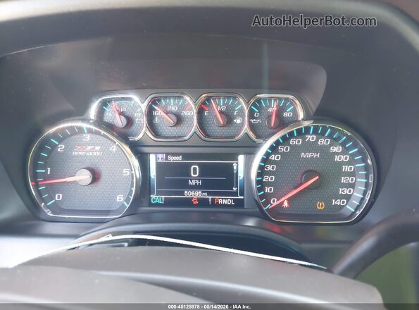 3GCUKSEC0JG193306 2018 CHEVROLET SILVERADO White Vista de los asientos traseros