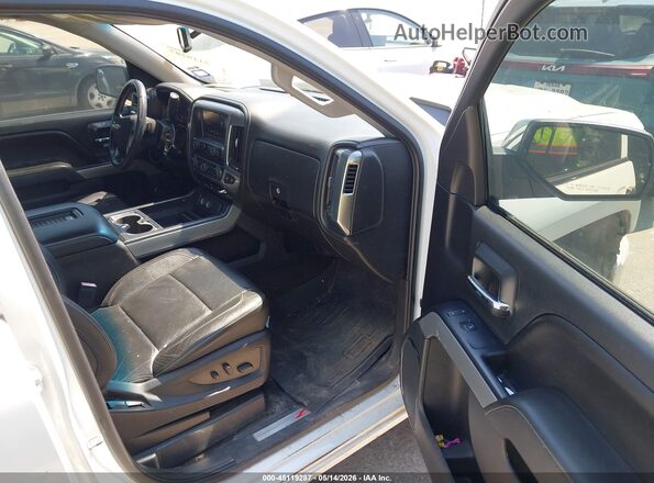 3GCUKSEC1GG259645 2016 CHEVROLET SILVERADO White Widok wnętrza z przodu