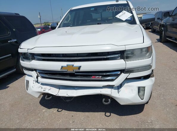 3GCUKSEC1GG259645 2016 CHEVROLET SILVERADO White Widok zestawu wskaźników