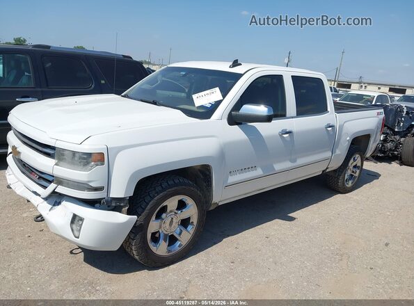 3GCUKSEC1GG259645 2016 CHEVROLET SILVERADO White Widok wnętrza 360 stopni