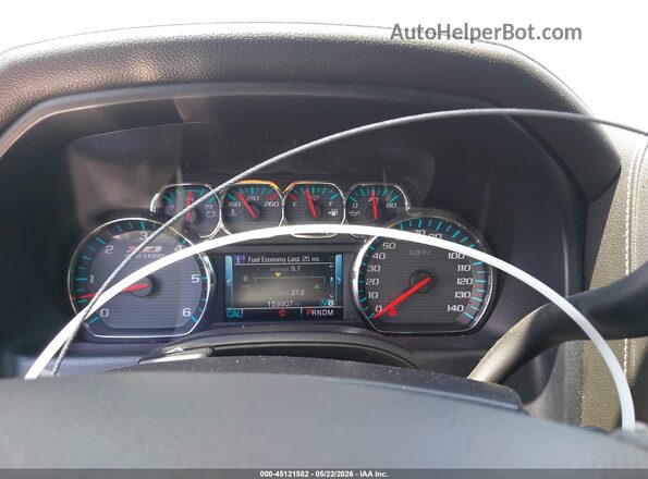 3GCUKSEC1GG332738 2016 CHEVROLET SILVERADO Silver უკანა სავარძლების ხედი