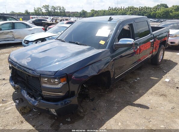 3GCUKSEC2JG330164 2018 CHEVROLET SILVERADO Dark Blue 