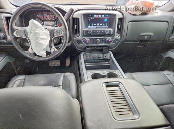 3GCUKSEC3HG209699 2017 CHEVROLET SILVERADO Black Dashboard view