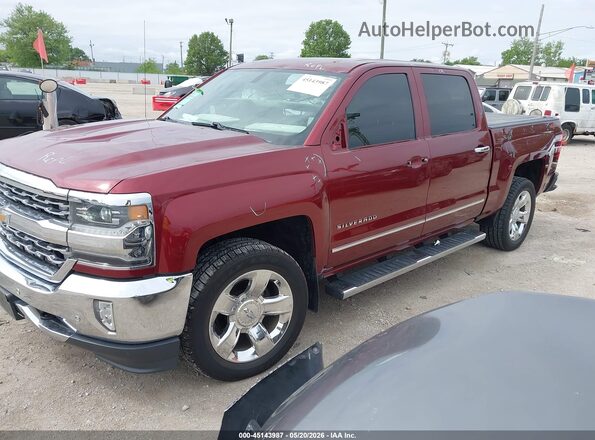 3GCUKSEC6GG167303 2016 CHEVROLET SILVERADO Burgundy 