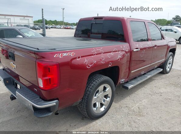 3GCUKSEC6GG167303 2016 CHEVROLET SILVERADO Burgundy 