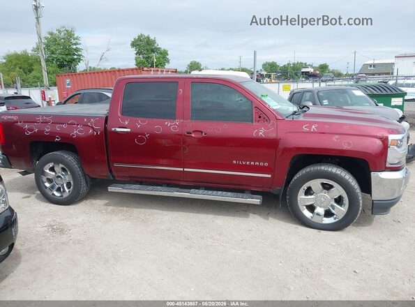 3GCUKSEC6GG167303 2016 CHEVROLET SILVERADO Burgundy 