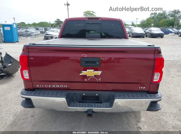 3GCUKSEC6GG167303 2016 CHEVROLET SILVERADO Burgundy 