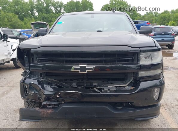 3GCUKSEC6JG587568 2018 CHEVROLET SILVERADO Black უკანა სალონის ხედი