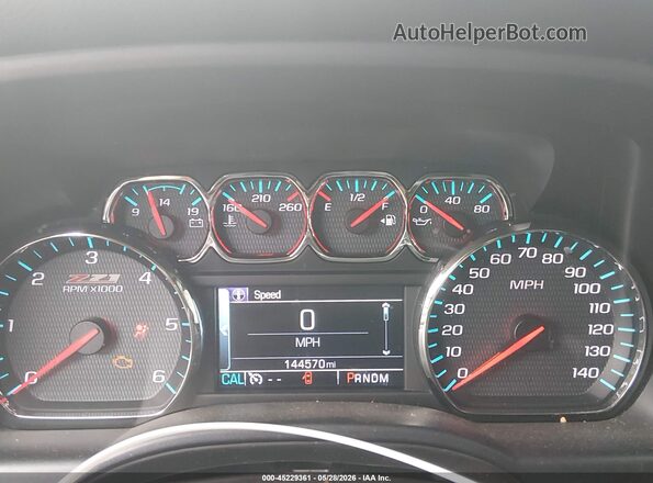 3GCUKSEC7GG286591 2016 CHEVROLET SILVERADO Silver Հետևի նստատեղերի տեսք
