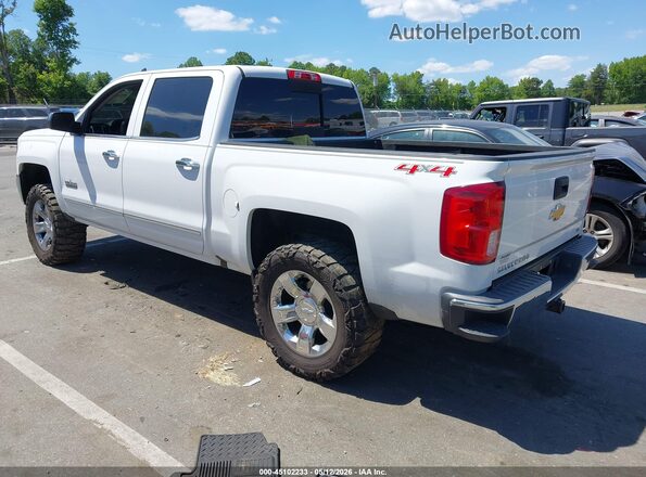 3GCUKSEC7HG182491 2017 CHEVROLET SILVERADO Белый Задняя левая четверть