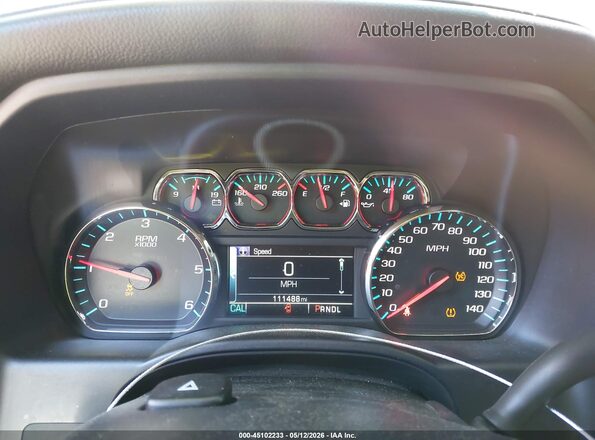 3GCUKSEC7HG182491 2017 CHEVROLET SILVERADO Белый Вид задних сидений