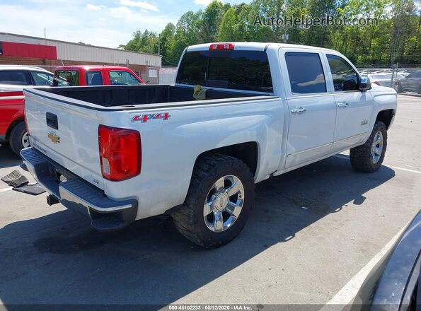 3GCUKSEC7HG182491 2017 CHEVROLET SILVERADO Белый Задняя правая четверть