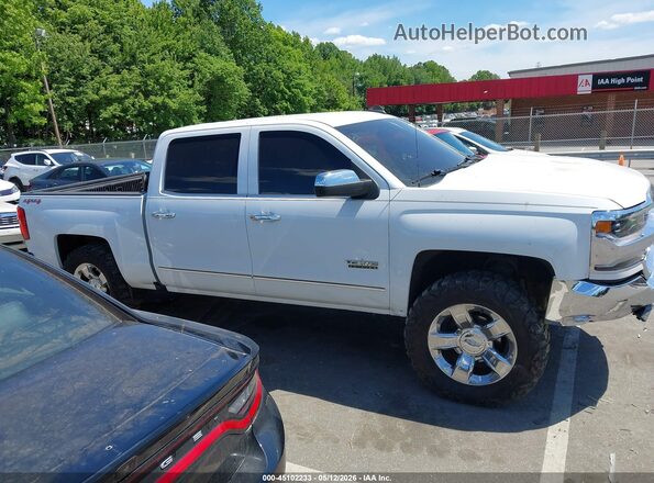 3GCUKSEC7HG182491 2017 CHEVROLET SILVERADO Белый Вид задней части салона