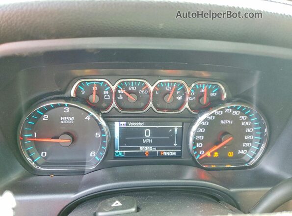 3GCUKSEC9GG143724 2016 CHEVROLET SILVERADO Silver 