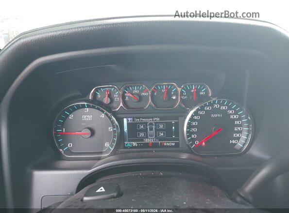 3GCUKSECXGG245162 2016 CHEVROLET SILVERADO Gray Հետևի նստատեղերի տեսք