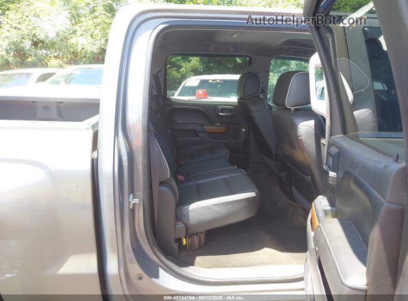 3GCUKTEJ3HG181133 2017 CHEVROLET SILVERADO Gray Vista de la etiqueta del VIN