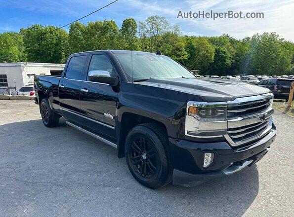 3GCUKTEJ5GG201056 2016 CHEVROLET SILVERADO Black Front right
