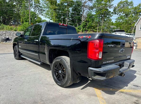 3GCUKTEJ5GG201056 2016 CHEVROLET SILVERADO Black Rear left
