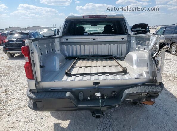 3GCUYAEF7KG160050 2019 CHEVROLET SILVERADO Silver უკანა ხედი