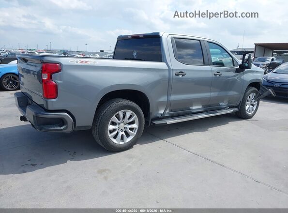 3GCUYBEF0LG382937 2020 CHEVROLET SILVERADO Gray უკანა მარჯვენა