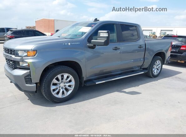 3GCUYBEF0LG382937 2020 CHEVROLET SILVERADO Gray წინა მარცხენა ხედი სამი მეოთხედიდან