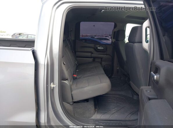 3GCUYBEF0LG382937 2020 CHEVROLET SILVERADO Gray VIN კოდის სტიკერის ხედი