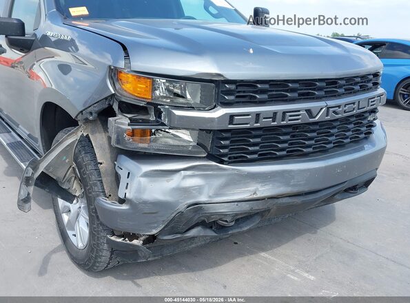 3GCUYBEF0LG382937 2020 CHEVROLET SILVERADO Gray წინა ხედი