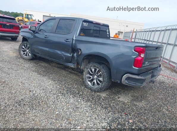3GCUYDED0KG189681 2019 CHEVROLET SILVERADO Gray Задня ліва чверть