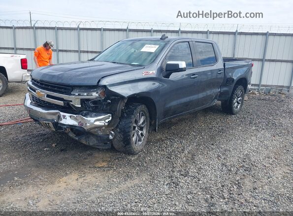 3GCUYDED0KG189681 2019 CHEVROLET SILVERADO Gray Передня ліва чверть