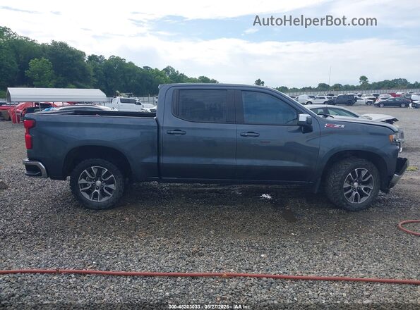 3GCUYDED0KG189681 2019 CHEVROLET SILVERADO Gray Вид задньої частини салону