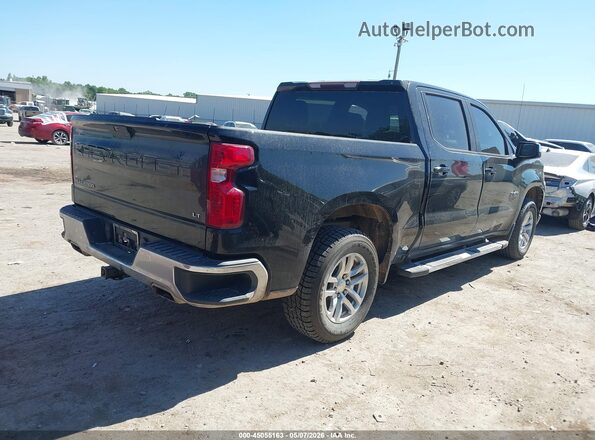 3GCUYDED0LG154589 2020 CHEVROLET SILVERADO Black Задня права чверть