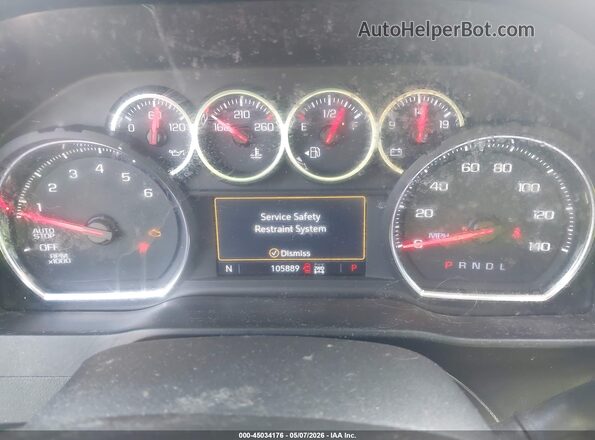 3GCUYDED2KG130776 2019 CHEVROLET SILVERADO Gray 