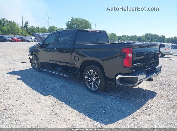 3GCUYDED2KG258726 2019 CHEVROLET SILVERADO Черный Задняя левая четверть