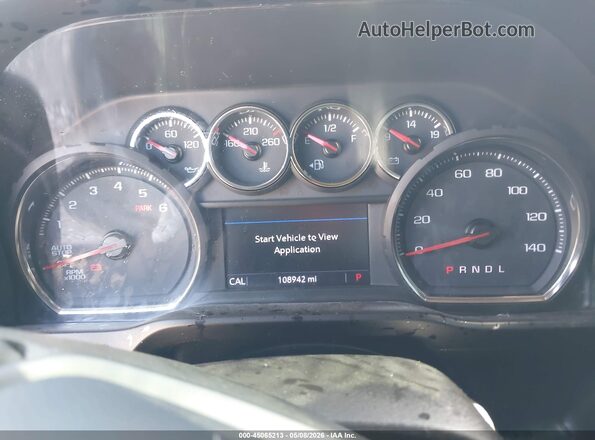 3GCUYDED2KG258726 2019 CHEVROLET SILVERADO Черный Вид задних сидений
