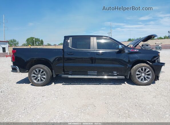 3GCUYDED2KG258726 2019 CHEVROLET SILVERADO Черный Вид задней части салона