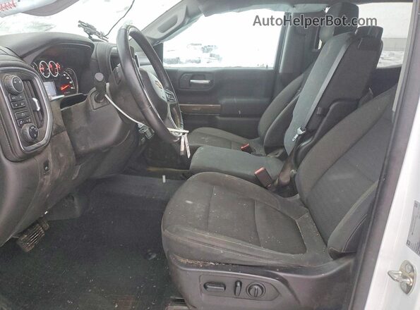 3GCUYDED2KG313689 2019 CHEVROLET SILVERADO White Вид салону спереду