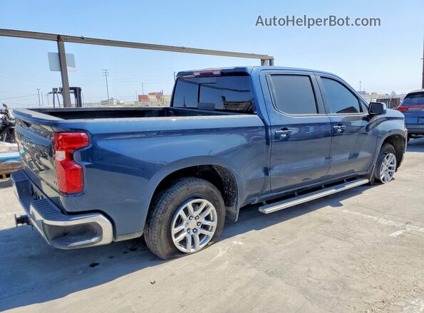 3GCUYDED6LG166228 2020 CHEVROLET SILVERADO Blue Tył prawy