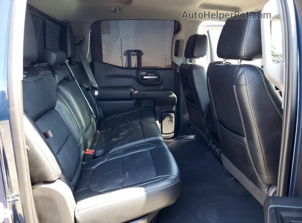 3GCUYDED6LG166228 2020 CHEVROLET SILVERADO Blue Widok tylnych siedzeń