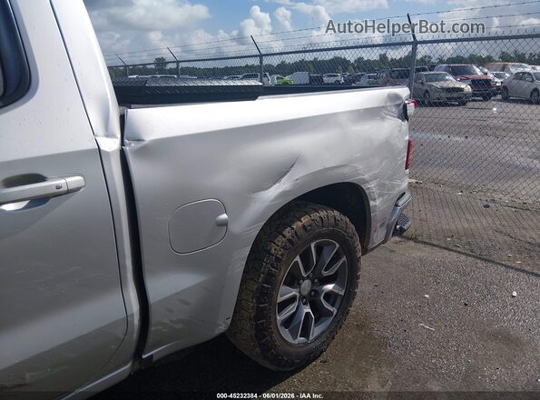 3GCUYDEDXKG139998 2019 CHEVROLET SILVERADO Серебряный Вид спереди