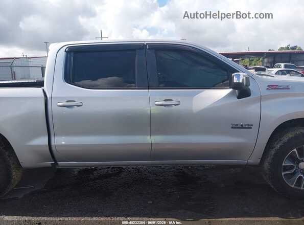 3GCUYDEDXKG139998 2019 CHEVROLET SILVERADO Серебряный Вид щитка приборов