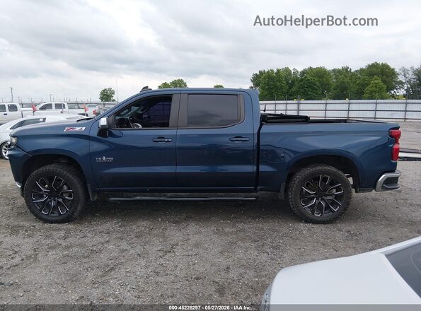 3GCUYDEDXLG417638 2020 CHEVROLET SILVERADO Синий Панорамный вид салона 360°